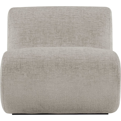 Akira Grey Fabric Upholstered Accent Chair