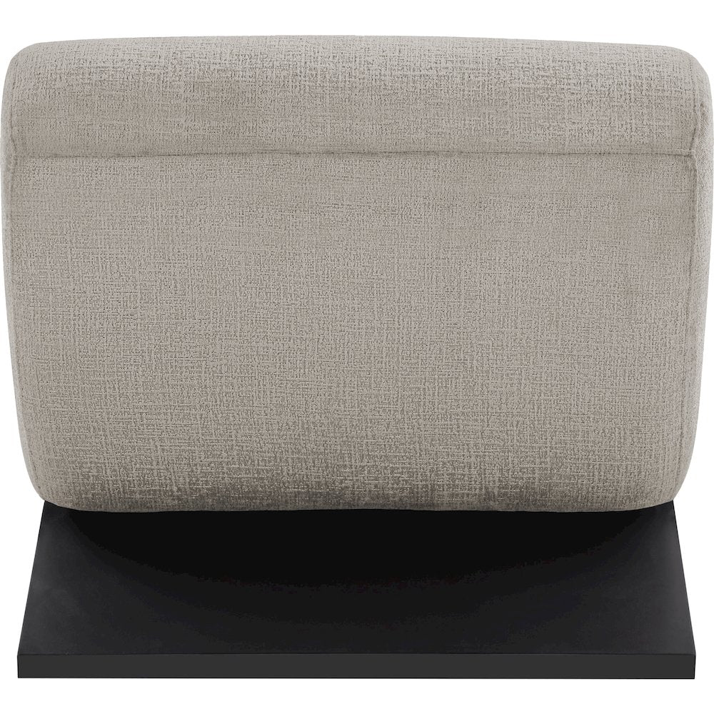 Akira Grey Fabric Upholstered Accent Chair
