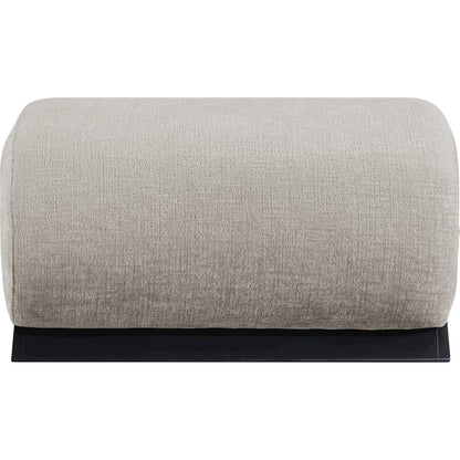 Akira Grey Fabric Upholstered Ottoman