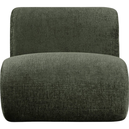 Akira Green Fabric Upholstered Accent Chair