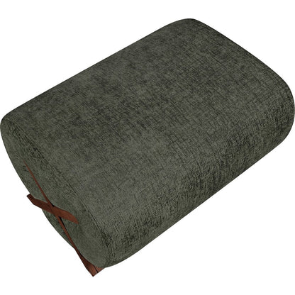 Akira Green Fabric Upholstered Ottoman