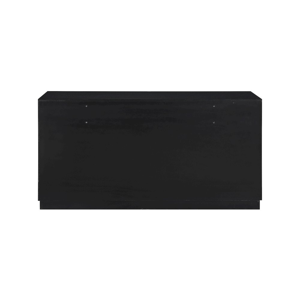 Scallop Black Dresser