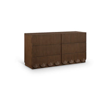 Scallop Brown Dresser