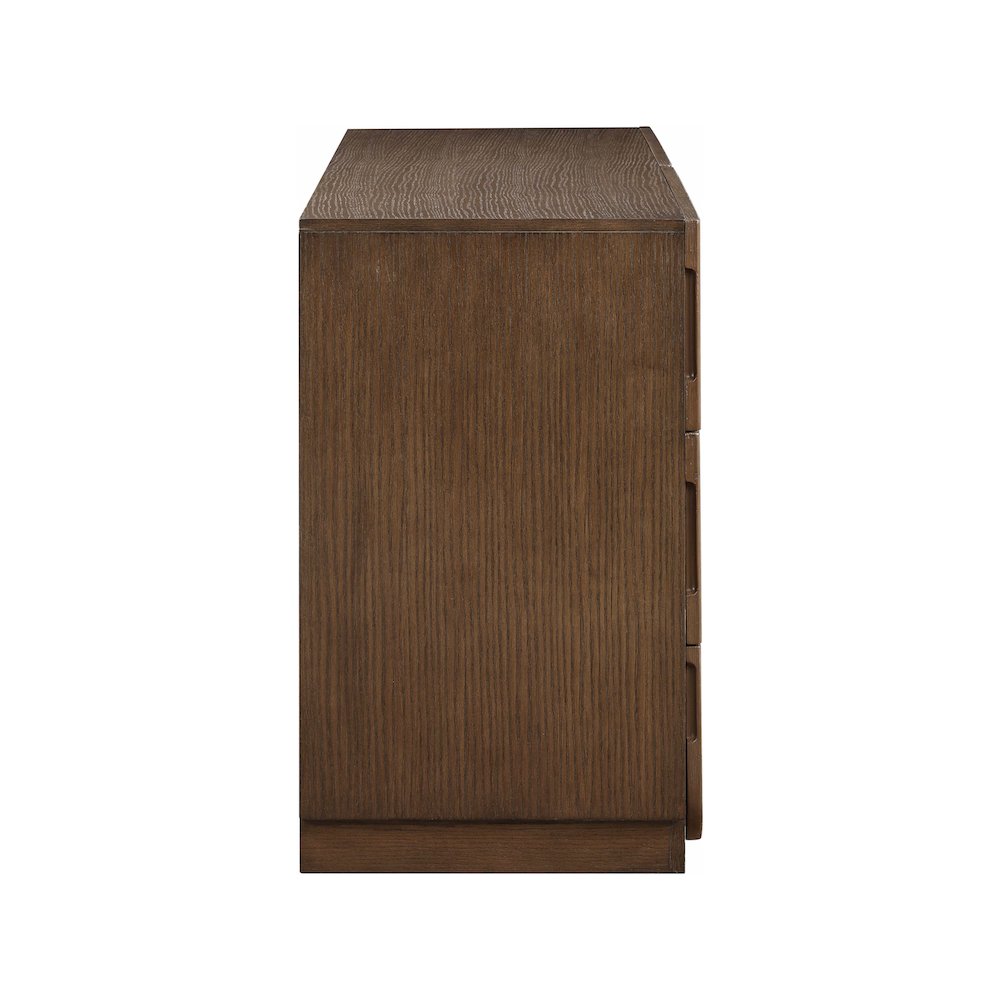 Scallop Brown Dresser
