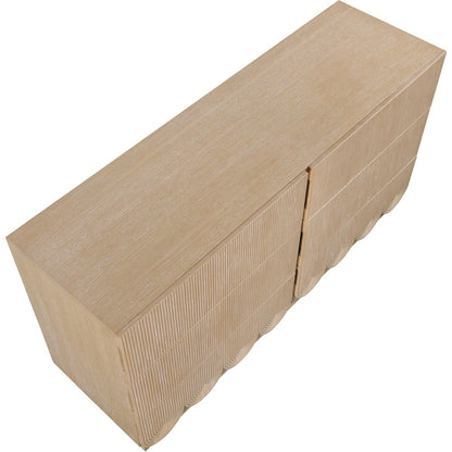 Scallop Natural Dresser