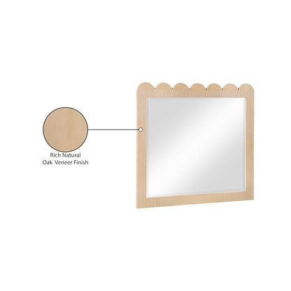 Scallop Natural Mirror