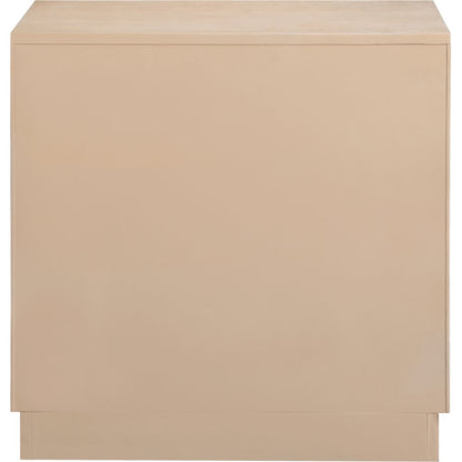 Scallop Natural Night Stand