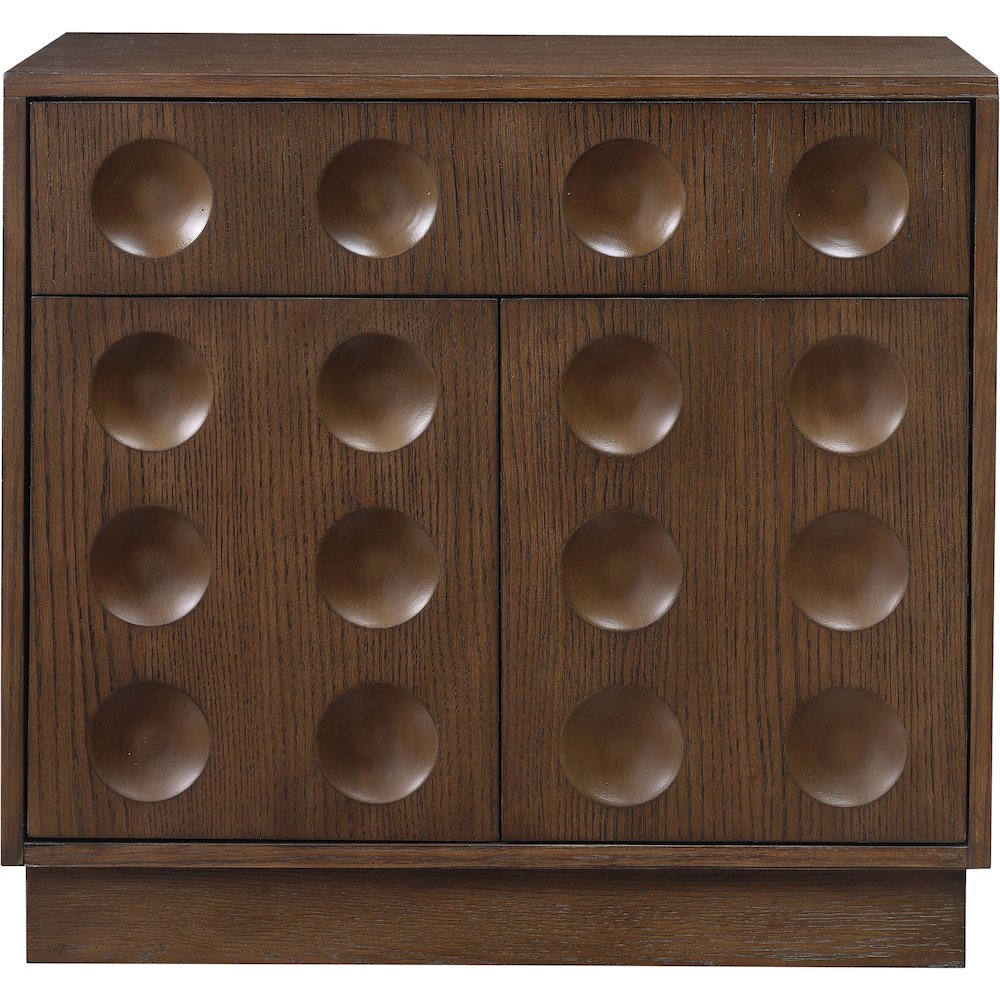 Compass Brown Night Stand