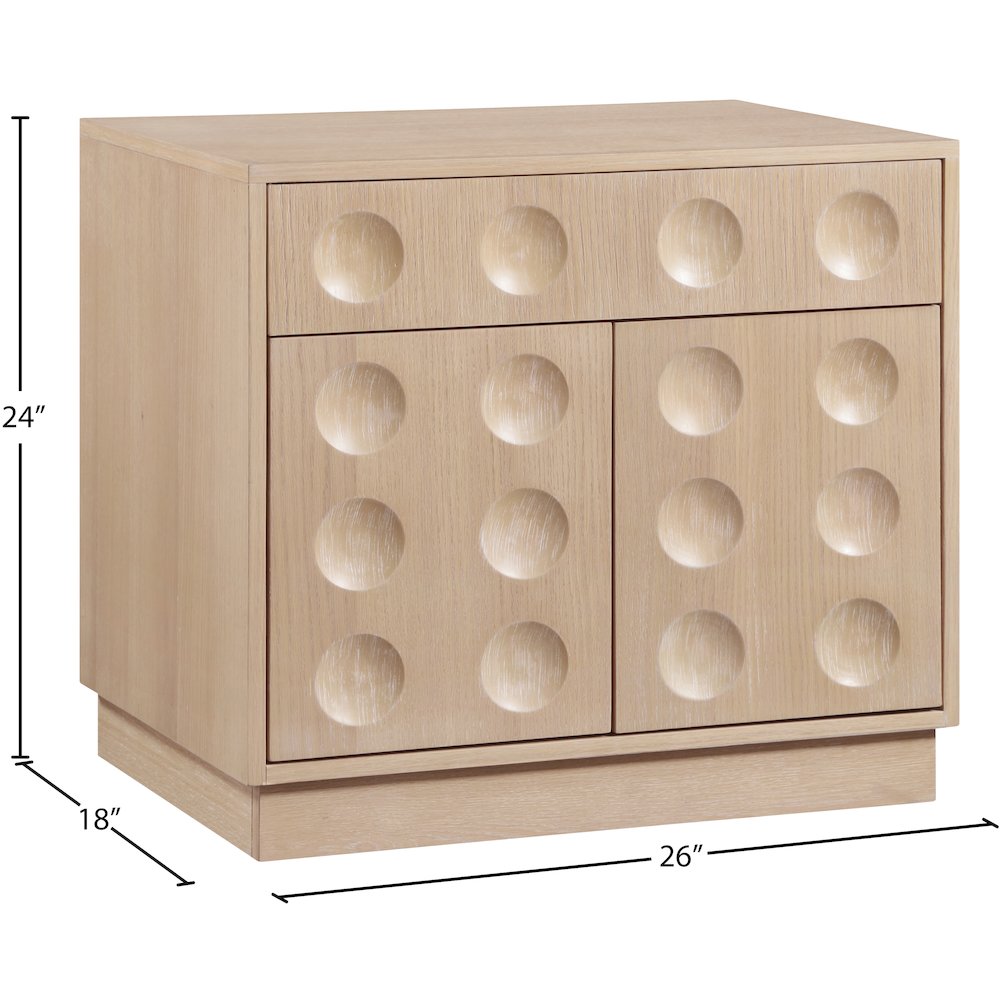 Compass Natural Night Stand