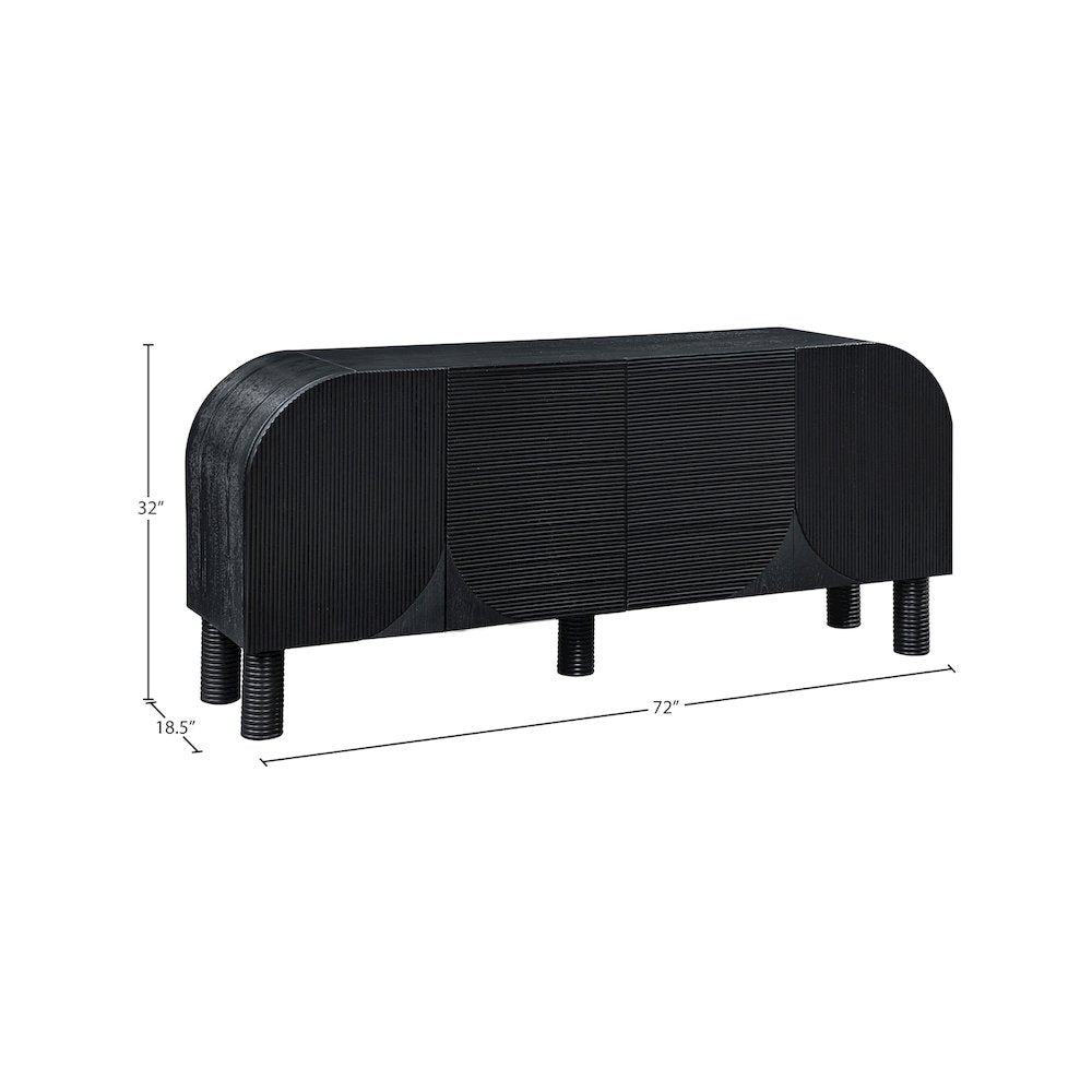 Casablanca Black Sideboard/Buffet