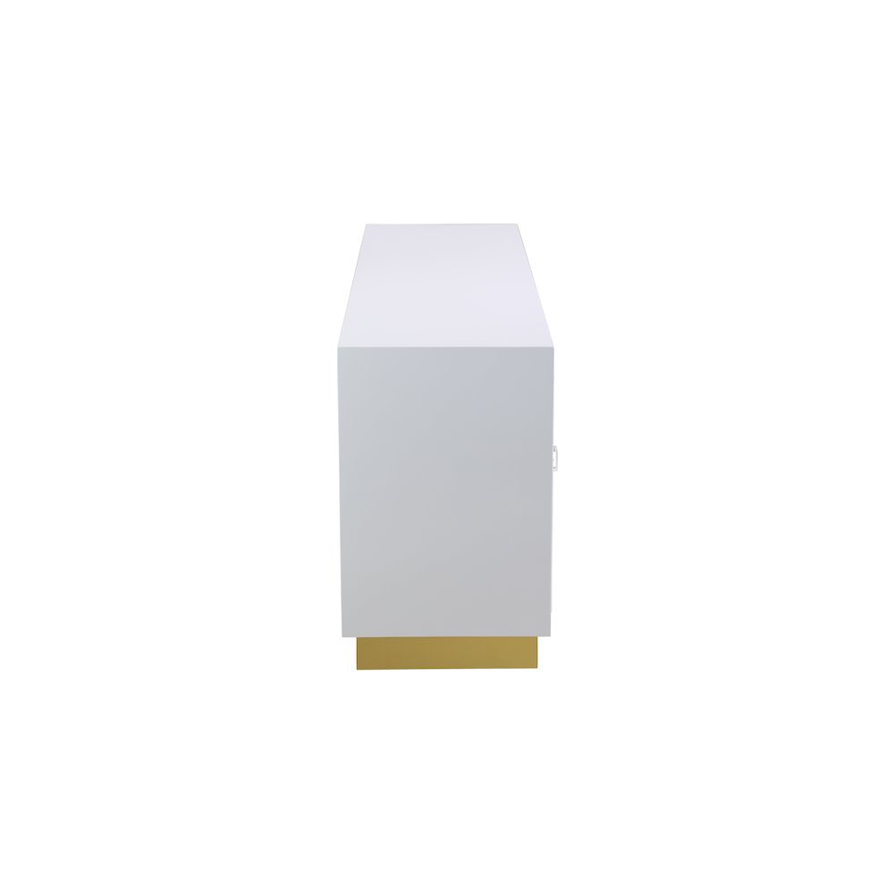 Cosmopolitan White Lacquer Sideboard/Buffet