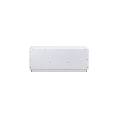 Cosmopolitan White Lacquer Sideboard/Buffet