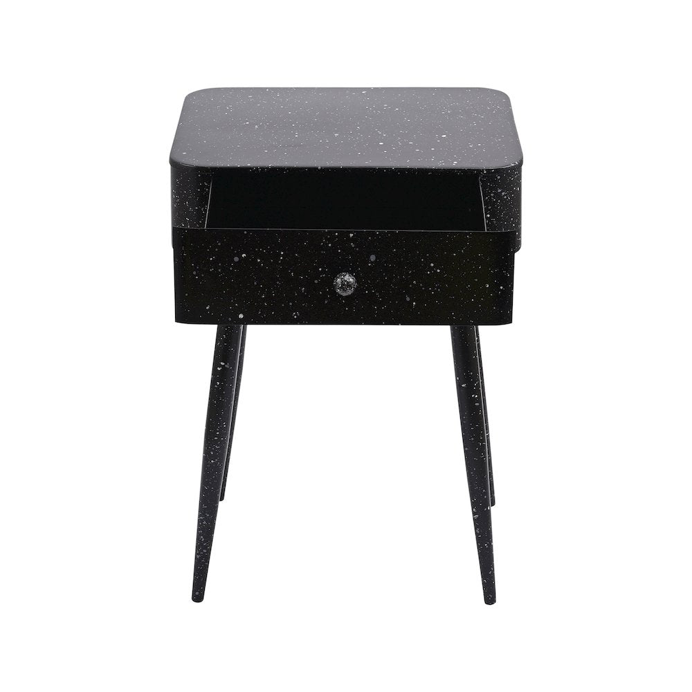 Rylan Black Iron Night Stand
