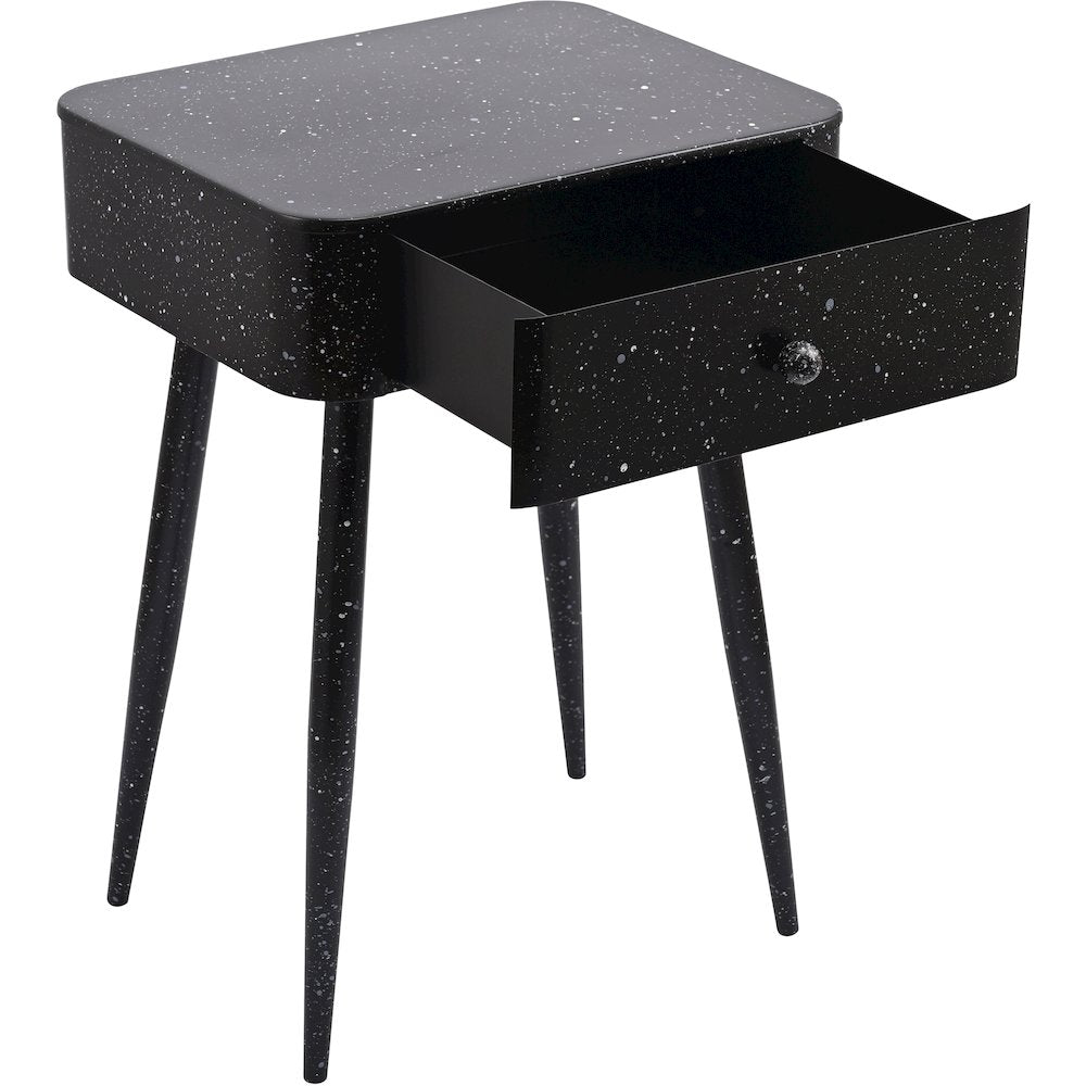 Rylan Black Iron Night Stand