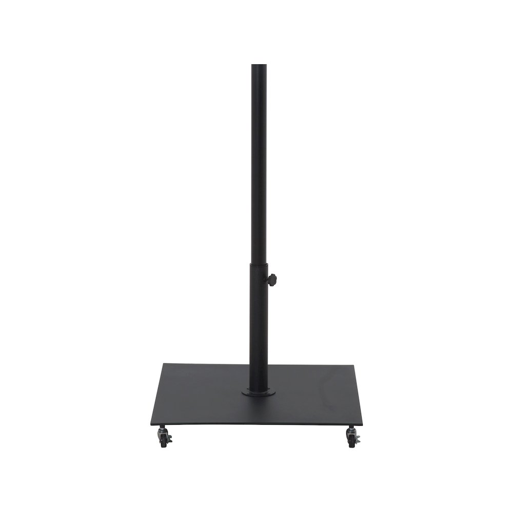 Belize Matte Black Steel Patio Umbrella Base