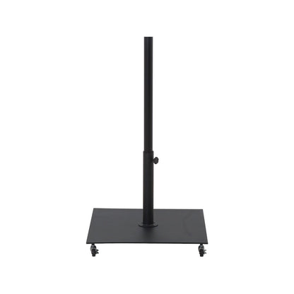 Belize Matte Black Steel Patio Umbrella Base
