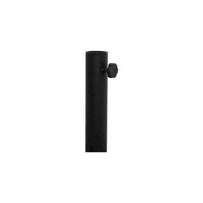 Belize Matte Black Steel Patio Umbrella Base