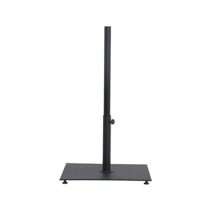Belize Matte Black Steel Patio Umbrella Base