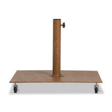 Belize Teak Steel Patio Umbrella Base
