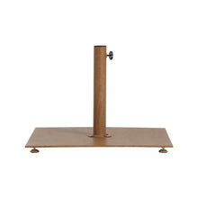 Belize Teak Steel Patio Umbrella Base