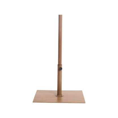 Belize Teak Steel Patio Umbrella Base