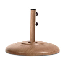 Cozumel Teak Steel Patio Umbrella Base