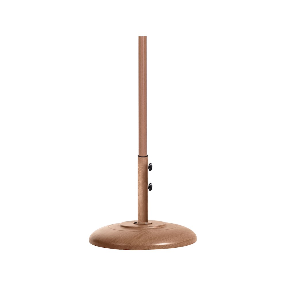 Cozumel Teak Steel Patio Umbrella Base