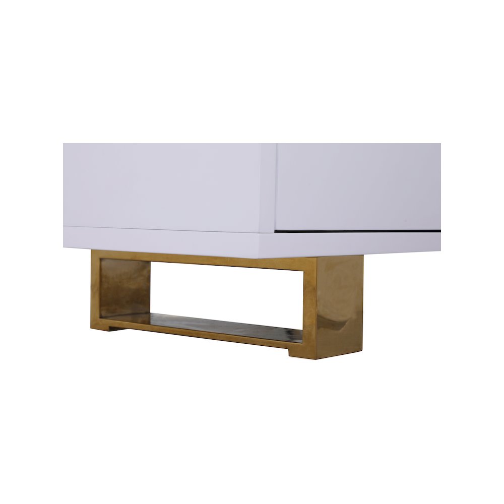 Excel White Lacquer Sideboard/Buffet