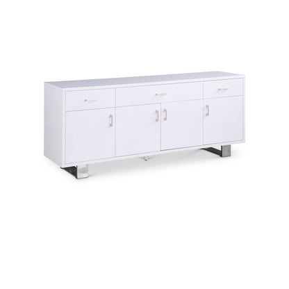 Excel White Lacquer Sideboard/Buffet