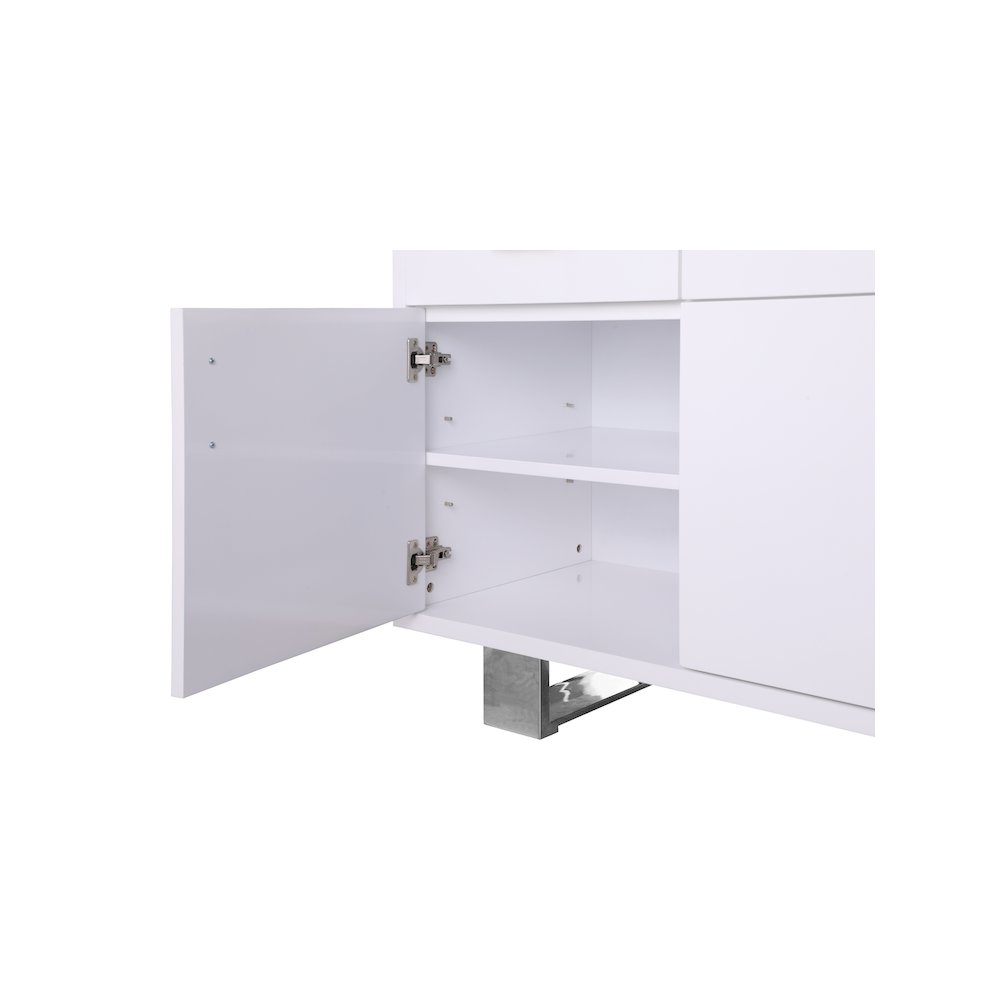 Excel White Lacquer Sideboard/Buffet