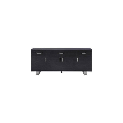 Excel Grey Oak Veneer Lacquer Sideboard/Buffet