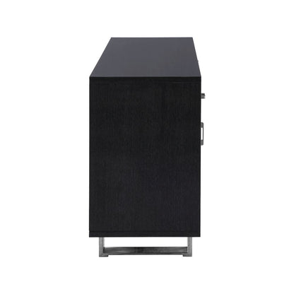 Excel Grey Oak Veneer Lacquer Sideboard/Buffet