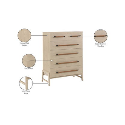 Kaya Natural Vegan Leather Chest