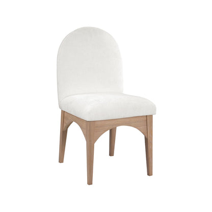 Waldorf Cream Chenille Fabric Dining Chair