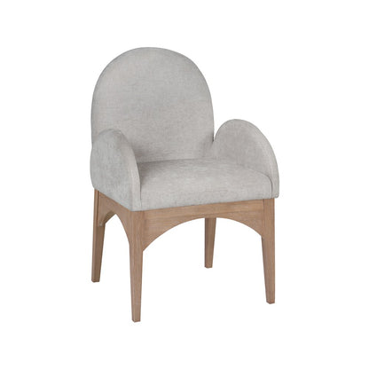 Waldorf Grey Chenille Fabric Dining Chair
