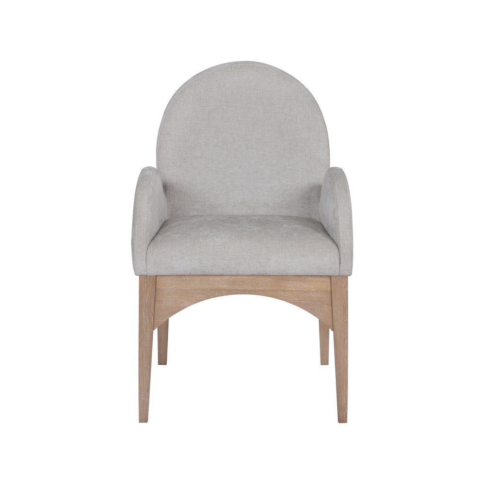 Waldorf Grey Chenille Fabric Dining Chair