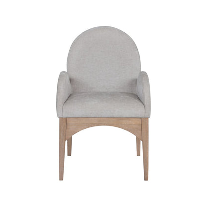 Waldorf Grey Chenille Fabric Dining Chair