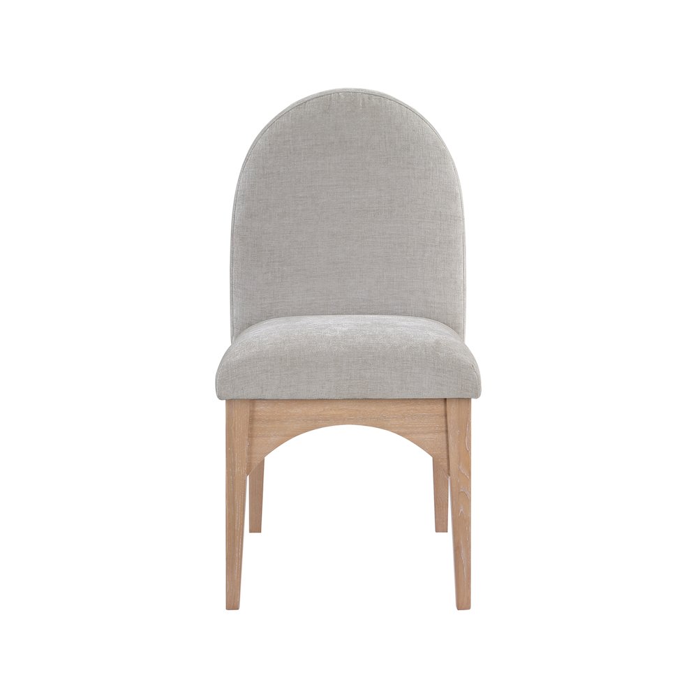 Waldorf Grey Chenille Fabric Dining Chair