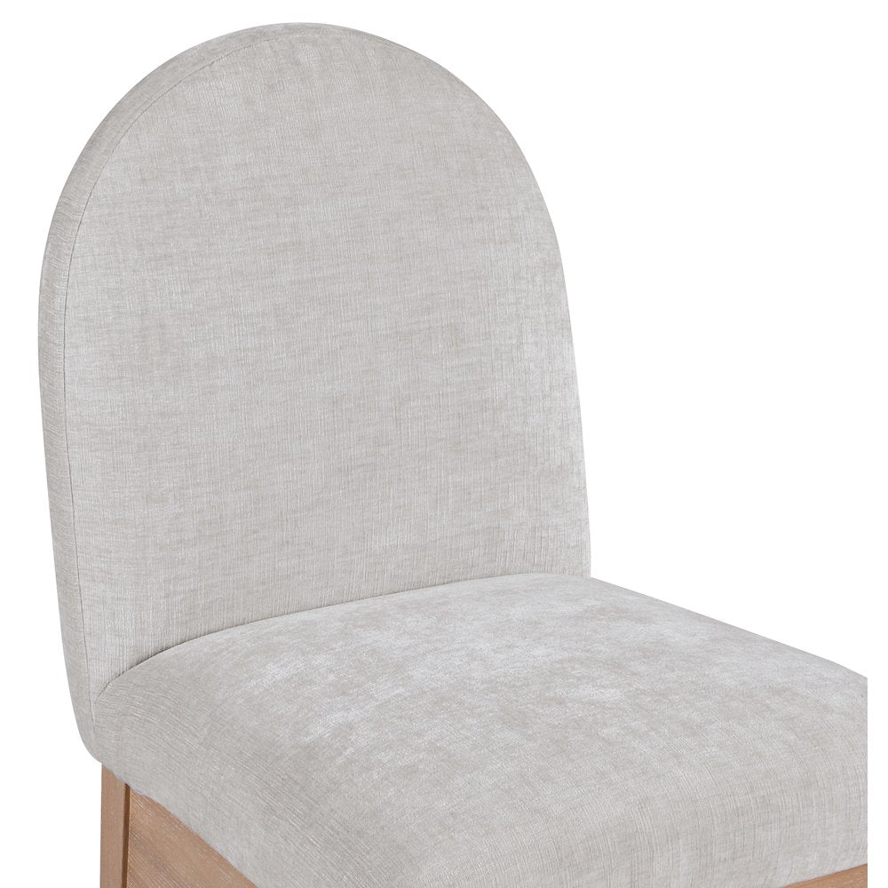 Waldorf Grey Chenille Fabric Dining Chair