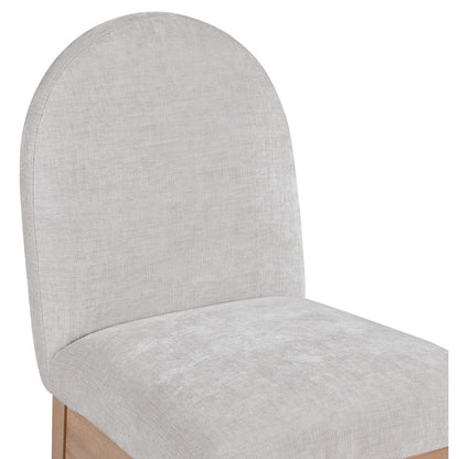 Waldorf Grey Chenille Fabric Dining Chair