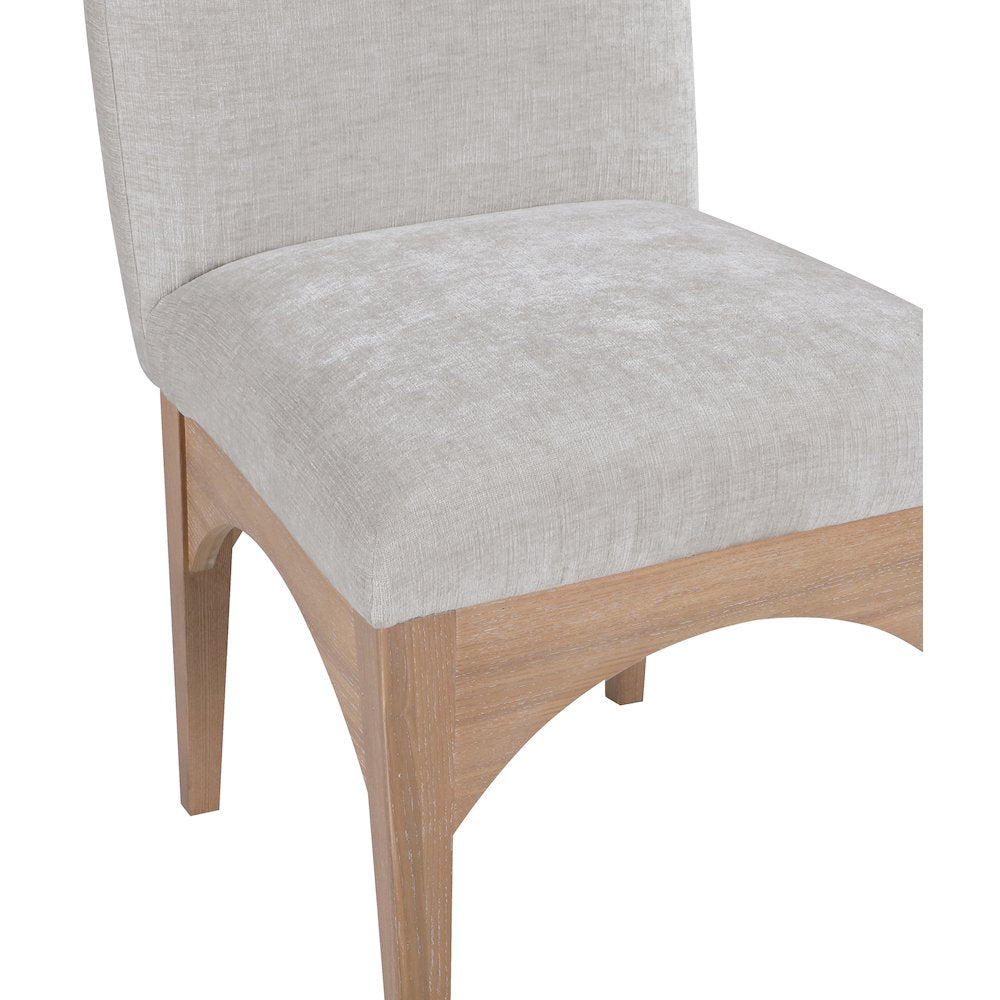 Waldorf Grey Chenille Fabric Dining Chair