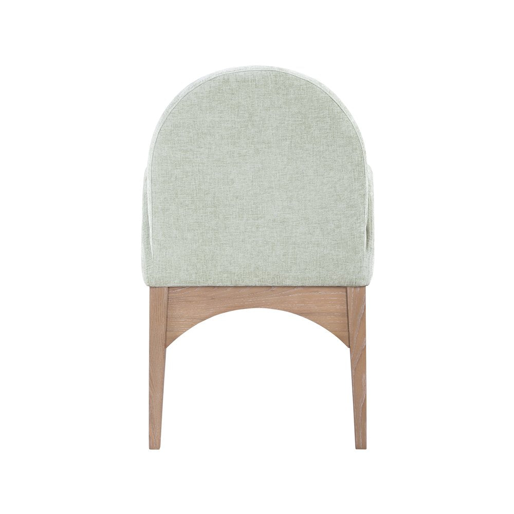 Waldorf Mint Chenille Fabric Dining Chair