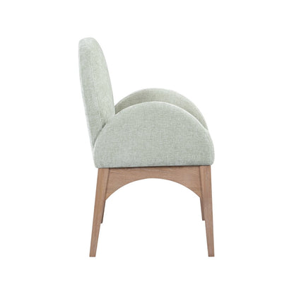 Waldorf Mint Chenille Fabric Dining Chair