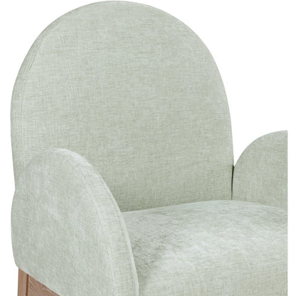 Waldorf Mint Chenille Fabric Dining Chair