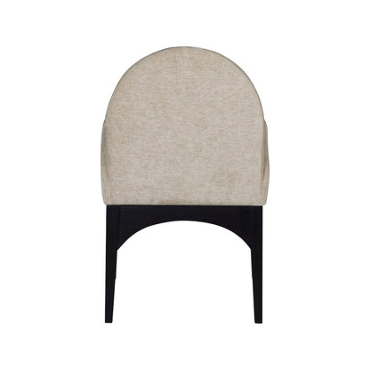 Waldorf Beige Chenille Fabric Dining Chair