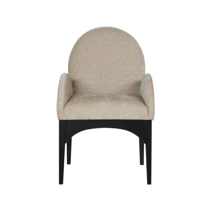 Waldorf Beige Chenille Fabric Dining Chair