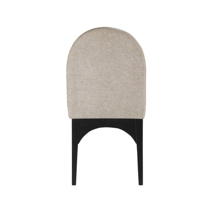 Waldorf Beige Chenille Fabric Dining Chair