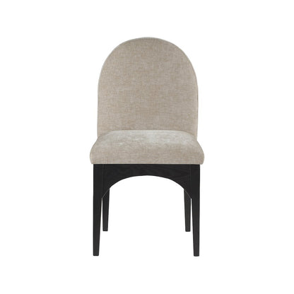 Waldorf Beige Chenille Fabric Dining Chair