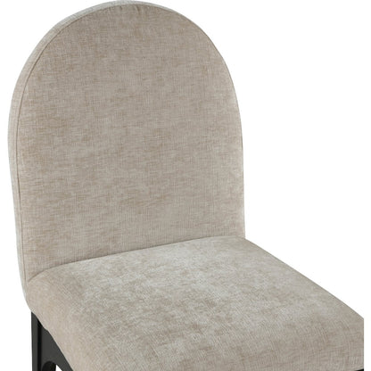 Waldorf Beige Chenille Fabric Dining Chair