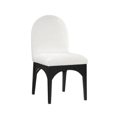 Waldorf Cream Chenille Fabric Dining Chair